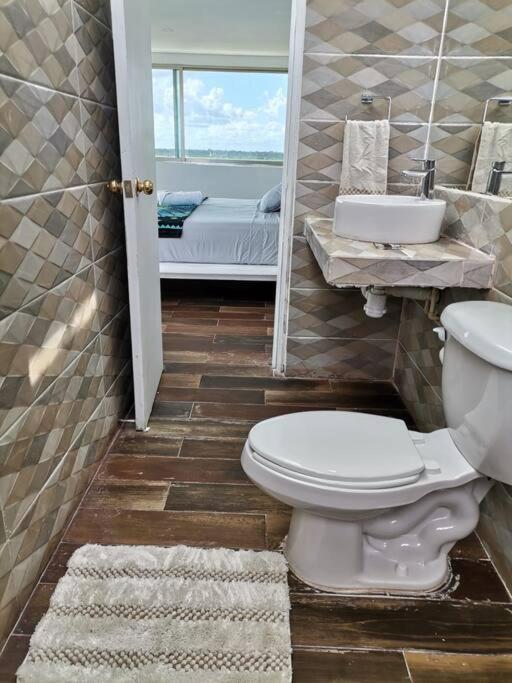 Bonita Habitacion Con Pequena Piscina A Aire Libre Puerto Morelos Εξωτερικό φωτογραφία